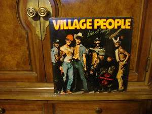 Village People 2disc Live And Slazy Rare 1979 SS  