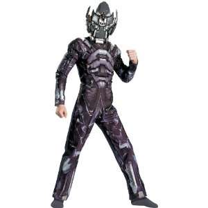   Moon Movie   Ironhide Muscle Child Costume / Gray   Size Large (10 12