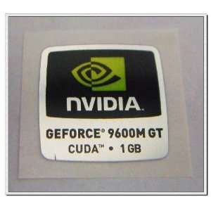 NVIDIA GEFORCE 9600M GT CUDA 1GB Logo Stickers Badge for 
