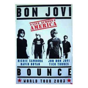  Bon Jovi   Poster   World Tour 2003
