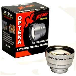  Opteka 3x Telephoto Lens for Flip UltraHD Digital Video 