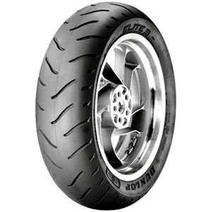  Dunlop Elite 3 Motorcycle Tire   Rear: Automotive