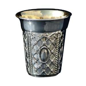    Silver Plated Kiddush Cup    Great Spider Web: Home & Kitchen