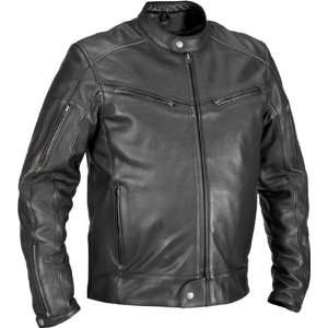 River Road Muskogee Cool Mens Classic Leather Harley Motorcycle 