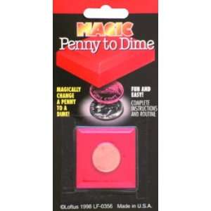  Penny to Dime Magic Trick: Toys & Games