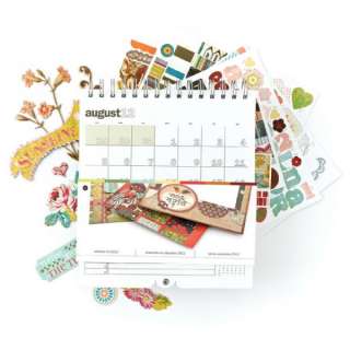 Basic Grey 2012 CALENDAR KIT ~Everything is Included  