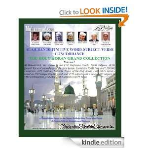 13226 SUBJECTS OF THE HOLY QURAN WITH THEIR FULL VERSES (THE HOLY 
