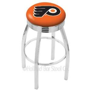 Philadelphia Flyers NHL Hockey Orange L8C3C Bar Stool 