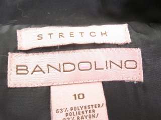 You are bidding on a BANDOLINO Black Stretch Blazer Jacket in a size 