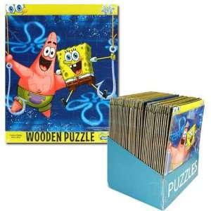    Sponge Bob 25 Piece Wooden Puzzle Case Pack 36: Everything Else