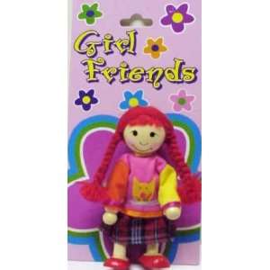  Maggies Friend Wooden Dollhouse Doll: Toys & Games