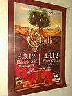   POSTEROpeth L​ive in Greece 2012(Heritage tour)Death metal band