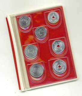   SOUTH 7 COIN 1,2,5 HAO 1,2,5 XU SET 1975 & 1976 KM#11 13, A8 10  