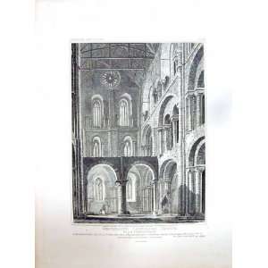   1817 WINCHESTER CATHEDRAL CHURCH TRANSEPT SANDS BLORE: Home & Kitchen