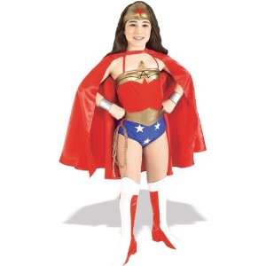  Classic Wonder Woman Costume Deluxe Girl   Toddler: Toys 