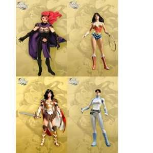  Wonder Woman: Action Figures Set of 4: Toys & Games