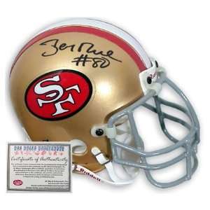  Jerry Rice San Francisco 49ers NFL Hand Signed Full Size 