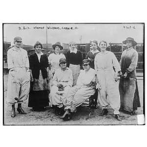  Photo B and O Women Workers, Loraine, Ohio 1900