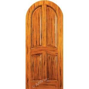 RA 440 36x84 (3 0x7 0) Mission Style Solid Wood Arched Top Door