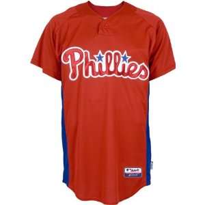 Philadelphia Phillies Youth 2010 Authentic Cool Base BP Jersey:  