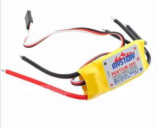 Mystery Motor Speed Brushless 20A ESC Controller with Built in BEC For 