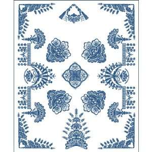  Machine Embroidery Designs Set   Floral Waltz   CD: Home 