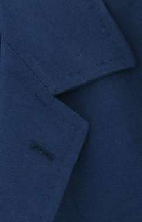 New $2150 Borrelli Navy Blue Sportcoat 40/50  