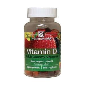   Vitamin D Adult Gummy Vitamins 2000 IU   75 Gummies Health & Personal