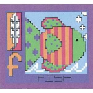  AlphaZoo F (Fish & Feather)   Cross Stitch Pattern: Arts 