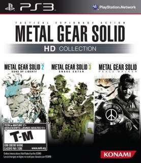 METAL GEAR SOLID HD COLLECTION PS3 GAME BRAND NEW   US VERSION  