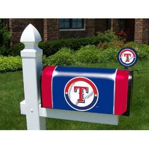  Texas Rangers Mailbox Cover and Flag: Sports & Outdoors