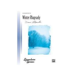  Winter Rhapsody   Piano   Late Intermediate   Sheet Music 