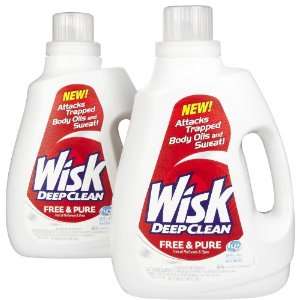 Wisk HE Liquid Laundry Detergent, Free & Pure   2 pk.  