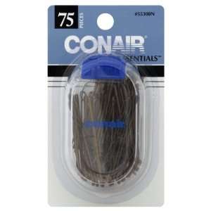   Styling Essentials Bobby Pins, Brown, 75 ct.: Health & Personal Care