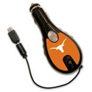  Texas Longhorns Retractable Car Cell Phone Charger: Sports 