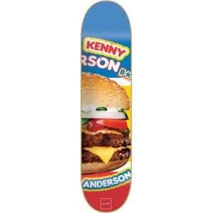 Chocolate Kenny Anderson BK Schralper Skateboard Deck   7.87 x 31.62