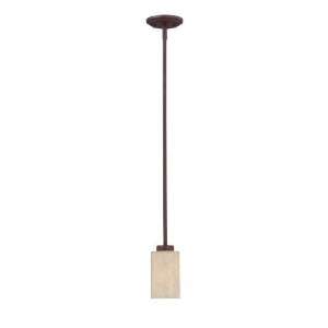   117 Berkley 1 Light Mini Pendant in Heritage Bron