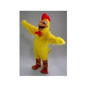  Mask U.S. Yellow Chicken Mascot Costume: Toys & Games