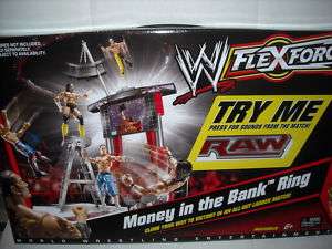 NEW WWE MONEY IN THE BANK RING WW FLEX FORCE NRFB  