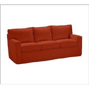   PB Square Slipcovered Sleeper Sofa   Brushed Canvas