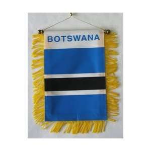  Botswana Window Hanging Flags: Patio, Lawn & Garden