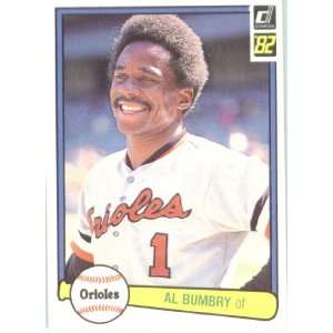  1982 Donruss # 153 Al Bumbry Baltimore Orioles Baseball 