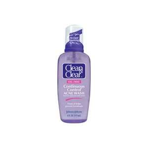   Clear Continuous Control Acne Wash, Oil Free 6 fl oz (177 ml): Beauty