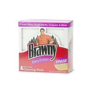  Brawny Easy Eraser Disposable Cleaning Pads 4ea: Health 