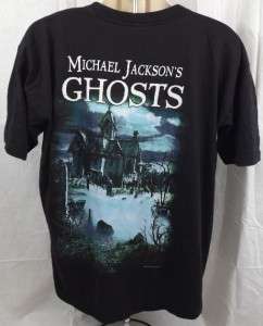MICHAEL JACKSON`S Ghosts Vtg 1997 T Shirt (XL)Pre owned  