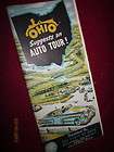 1930s 1940s Ohio Official Auto Tour Map Book36 Tours
