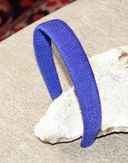 Cord Wrapped Headband Royal Blue  