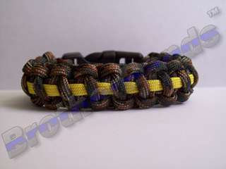 Paracord Bracelet Camouflage Support Our Troops Any Sz  