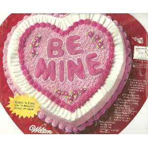 Wilton Cake Pan: Be Mine Valentine/12 Heart (502 2790, 1983)