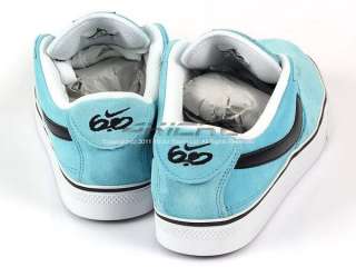 Nike 6.0 Mavrk Low 2 Mineral Blue/Obsidian White Skateboard Shoes 